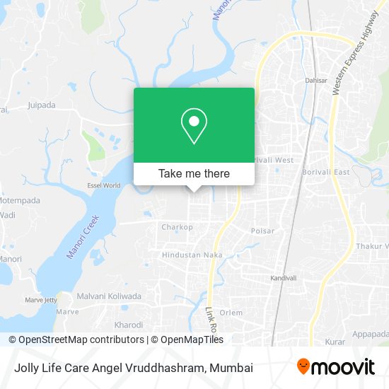 Jolly Life Care Angel Vruddhashram map