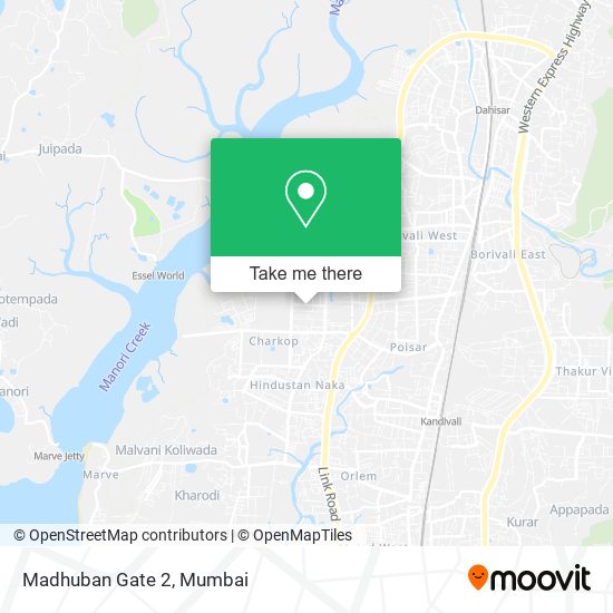 Madhuban Gate 2 map