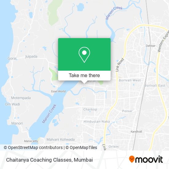 Chaitanya Coaching Classes map