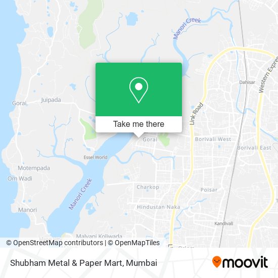 Shubham Metal & Paper Mart map