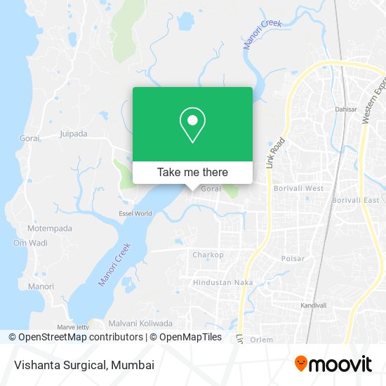 Vishanta Surgical map