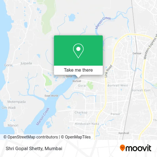 Shri Gopal Shetty map