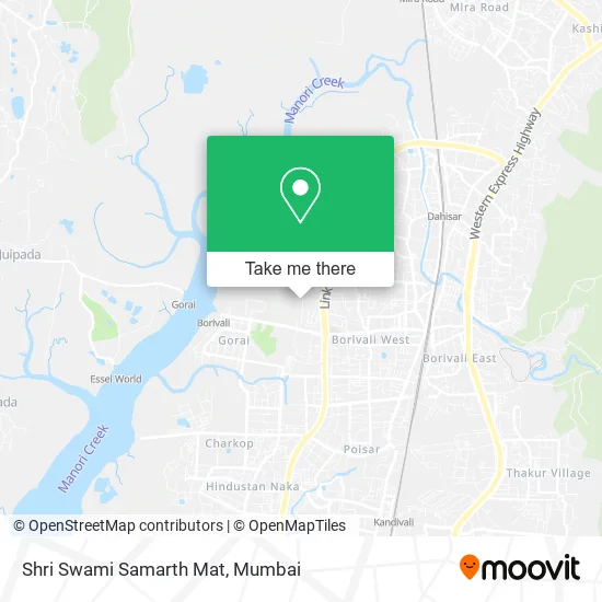 Shri Swami Samarth Mat map