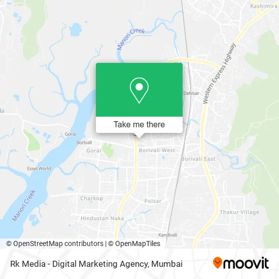 Rk Media - Digital Marketing Agency map