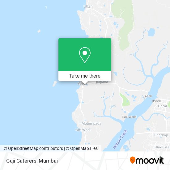 Gaji Caterers map