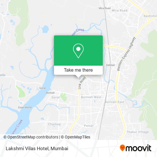 Lakshmi Vilas Hotel map