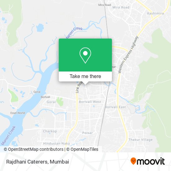 Rajdhani Caterers map