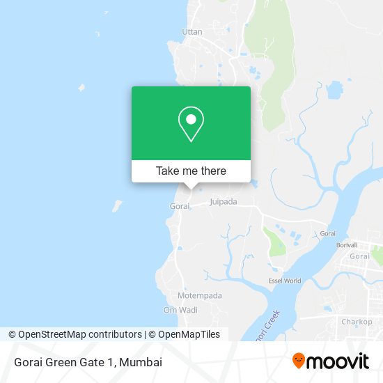 Gorai Green Gate 1 map