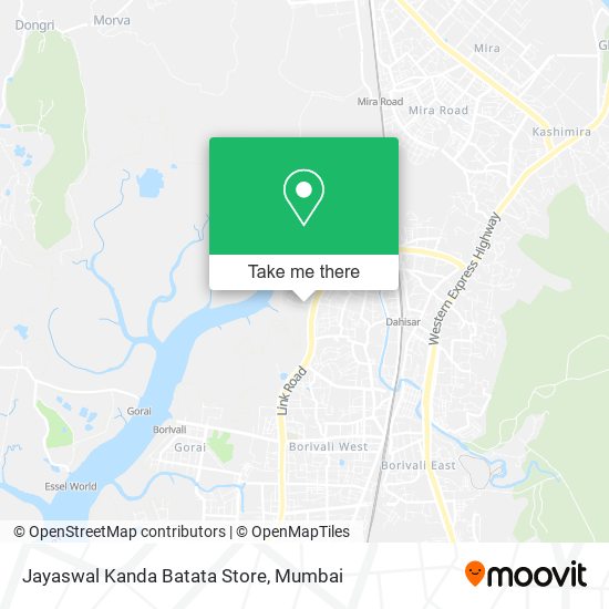 Jayaswal Kanda Batata Store map