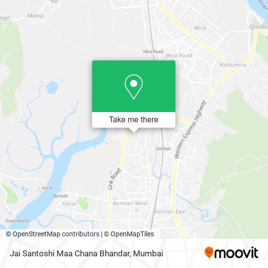 Jai Santoshi Maa Chana Bhandar map