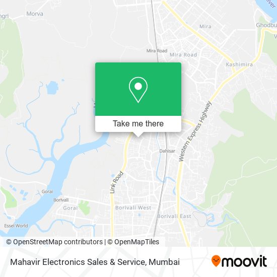 Mahavir Electronics Sales & Service map