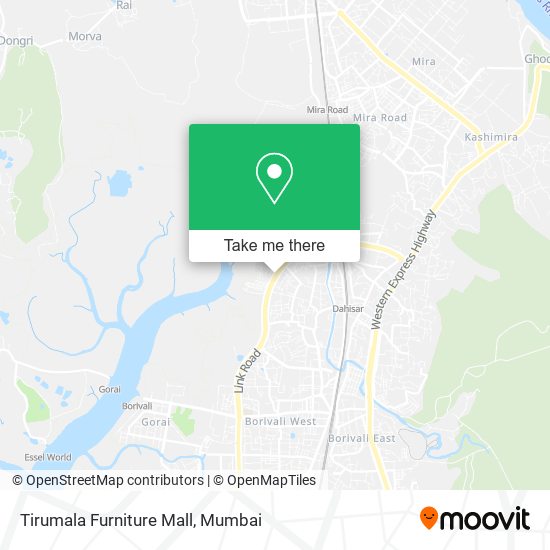 Tirumala Furniture Mall map
