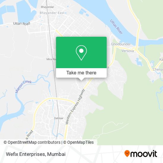 Wefix Enterprises map