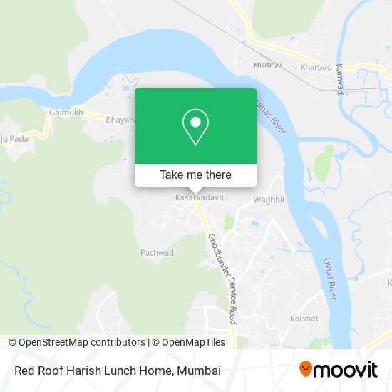 Red Roof Harish Lunch Home map