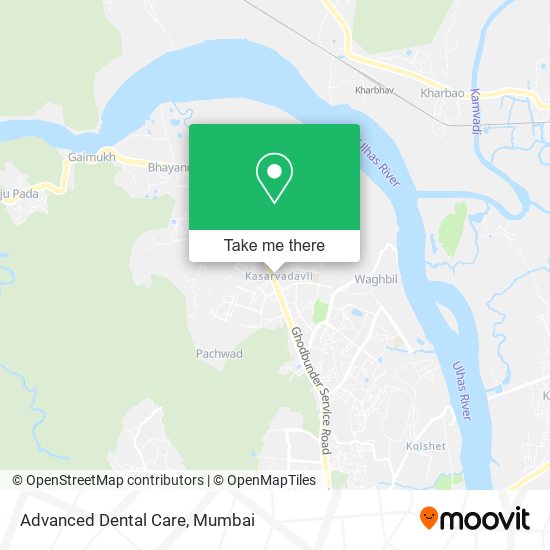 Advanced Dental Care map