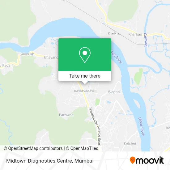 Midtown Diagnostics Centre map