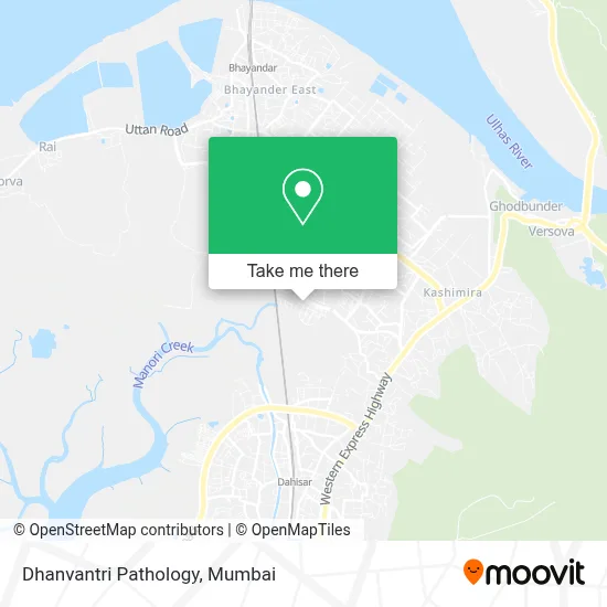 Dhanvantri Pathology map