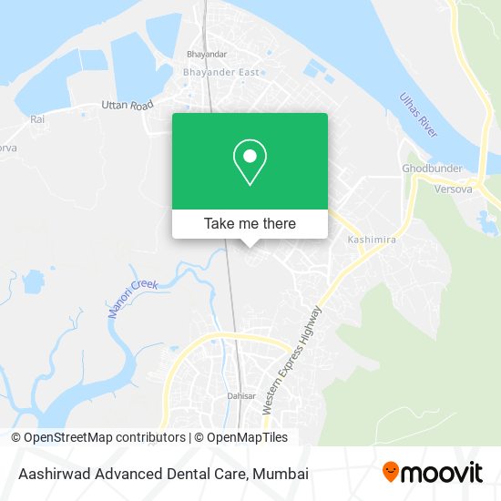 Aashirwad Advanced Dental Care map