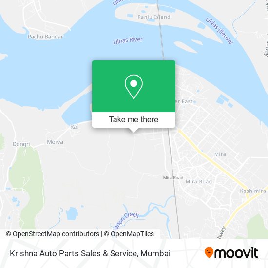 Krishna Auto Parts Sales & Service map