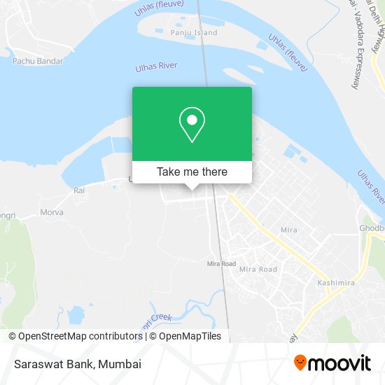 Saraswat Bank map