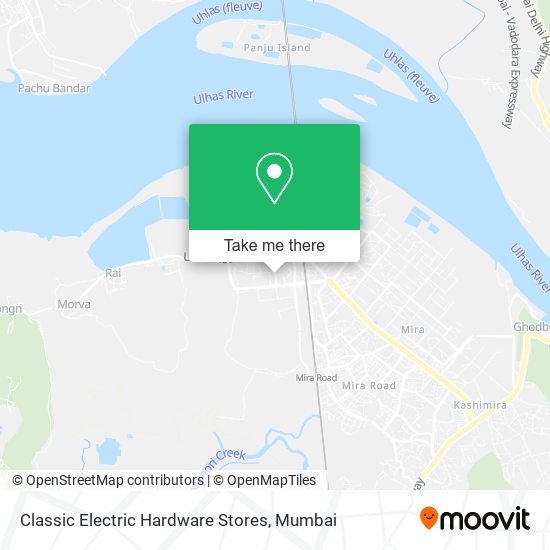 Classic Electric Hardware Stores map