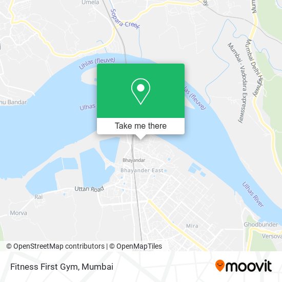 Fitness First Gym map