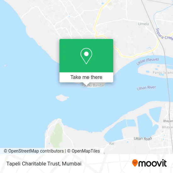 Tapeli Charitable Trust map