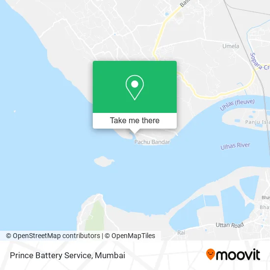 Prince Battery Service map