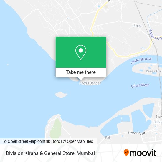 Division Kirana & General Store map