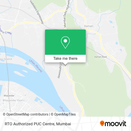 Rto Authorised Puc Centre map