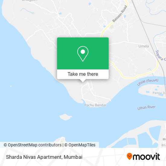 Sharda Nivas Apartment map