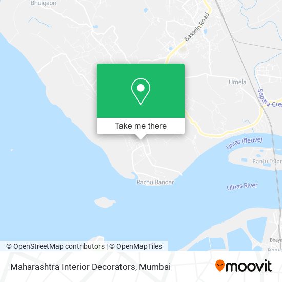 Maharashtra Interior Decorators map