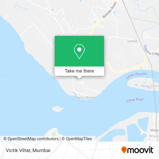 Victik Vihar map