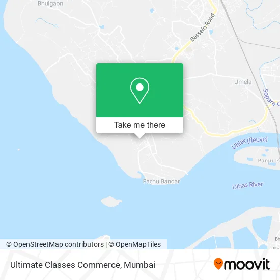 Ultimate Classes Commerce map