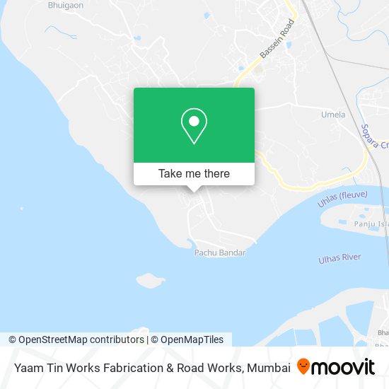 Yaam Tin Works Fabrication & Road Works map