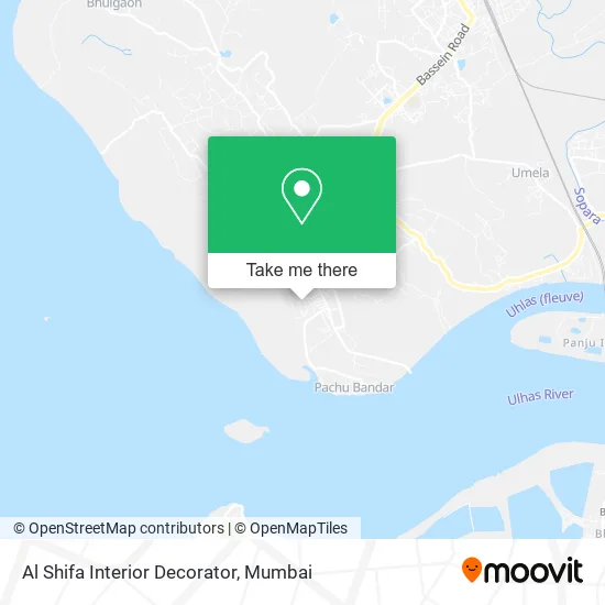 Al Shifa Interior Decorator map