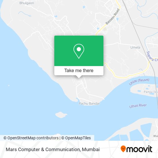 Mars Computer & Communication map