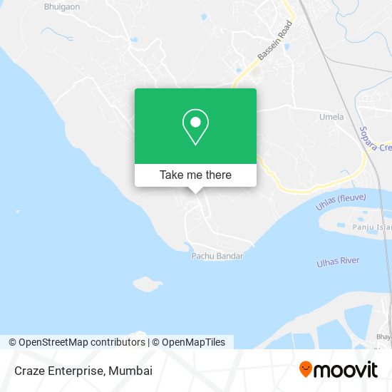 Craze Enterprise map