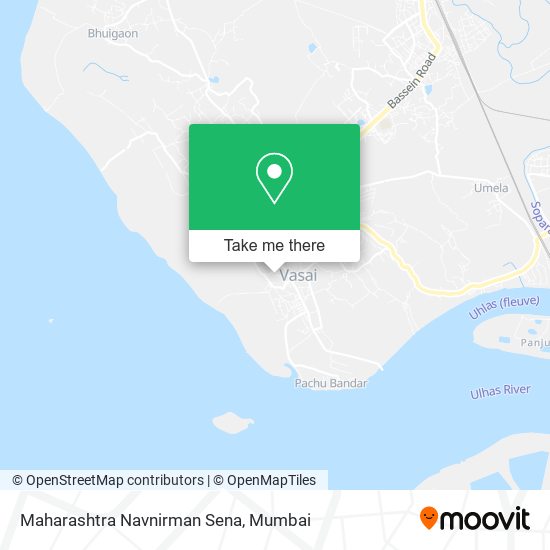 Maharashtra Navnirman Sena map