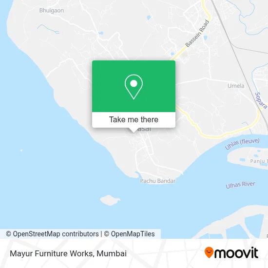 Mayur Furniture Works map