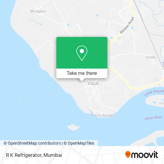 R K Refrigerator map