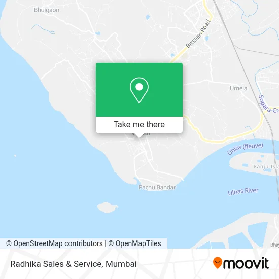 Radhika Sales & Service map