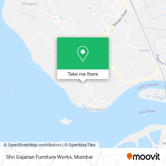 Shri Gajanan Furniture Works map