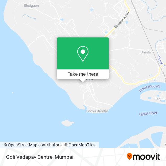 Goli Vadapav Centre map