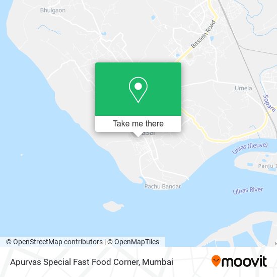 Apurvas Special Fast Food Corner map