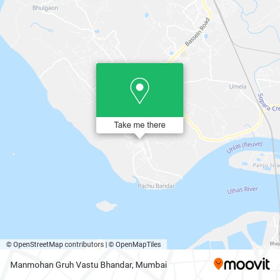 Manmohan Gruh Vastu Bhandar map