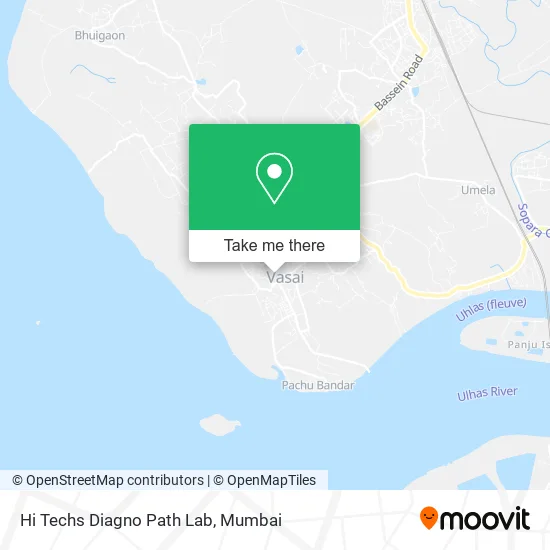 Hi Techs Diagno Path Lab map