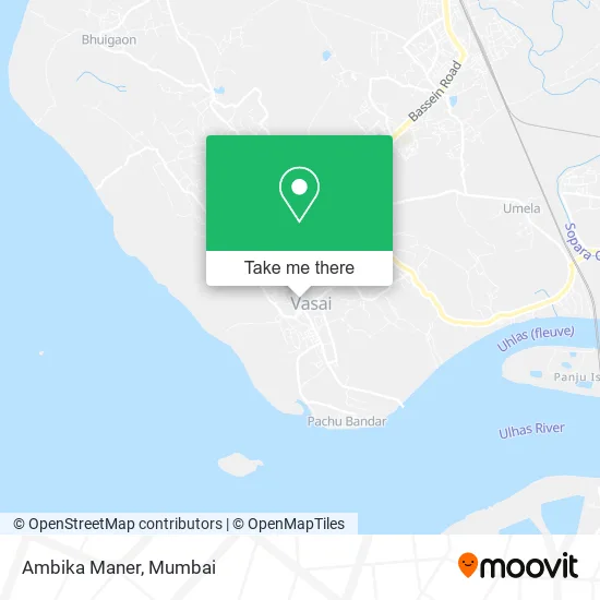 Ambika Maner map