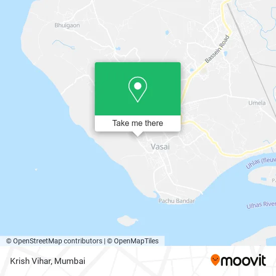 Krish Vihar map