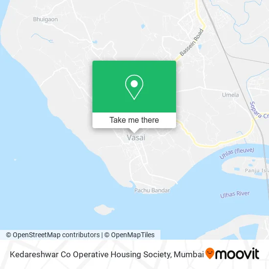 Kedareshwar Co Operative Housing Society map